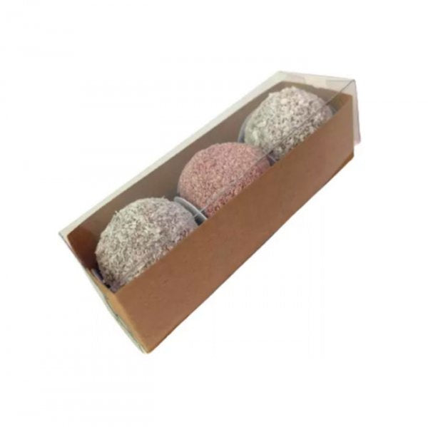 Caixa Stilo 3 Cavidades Kraft (10Un) - Crystal Forming