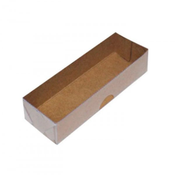 Caixa Para 3 Brigadeiros Kraft 12X4X2.5Cm (10Un)