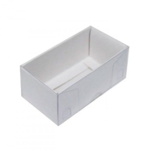 Caixa Para 2 Doces Branco 8.5X4.5X3.5 (10Un) - Yinpack