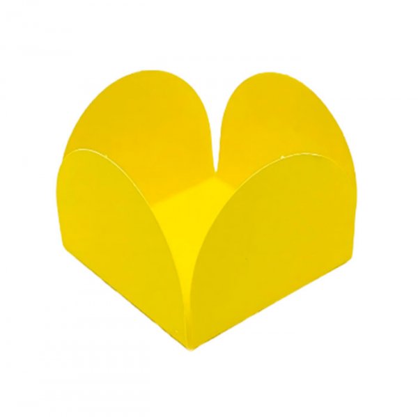 Forma Doce 4 Petalas Amarela (40Un) - Junco