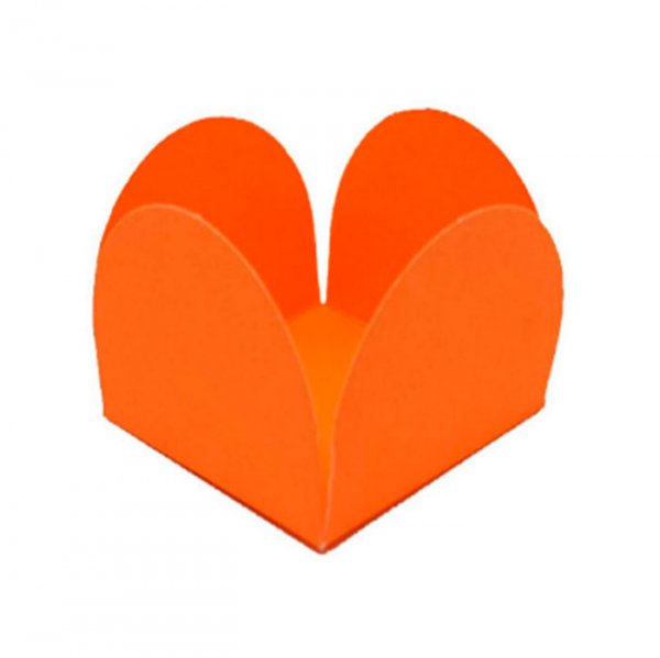 Forma Doce 4 Petalas Laranja Neon (40Un) - Junco