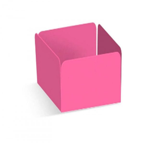 Forminha Para Doce Reta Pink (C/50) - Cromus