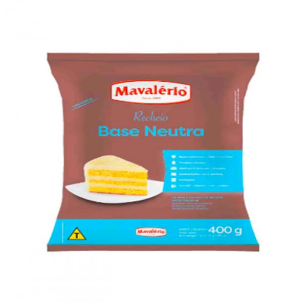 Mistura Em Pó Para Recheio Base Neutra 400Gr - Mavalerio