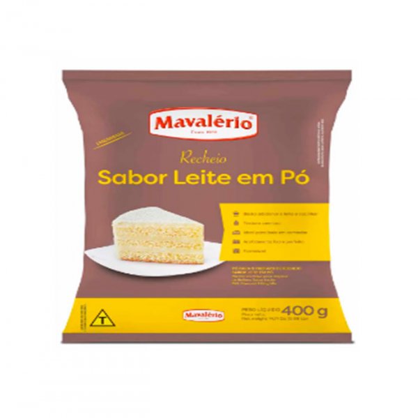Mistura Em Po Para Recheio Leite Em Po 400Gr - Mavalerio