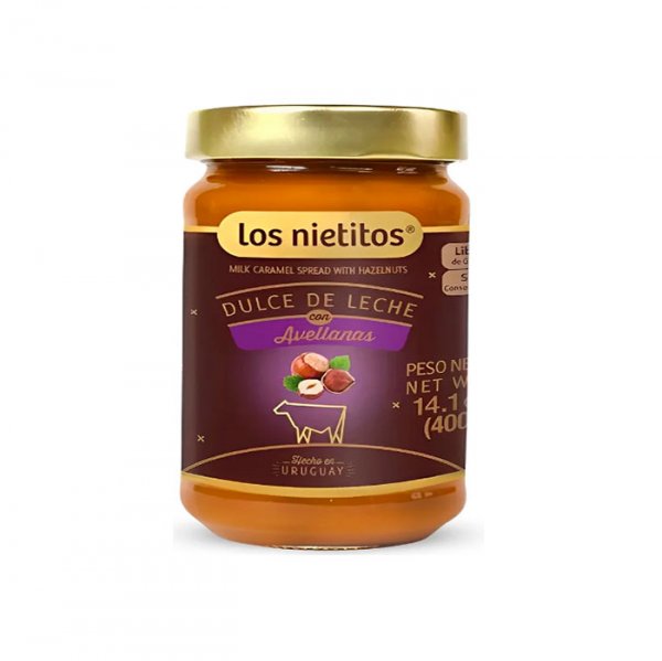 Doce De Leite Com Avelãs 400G - Los Nietitos