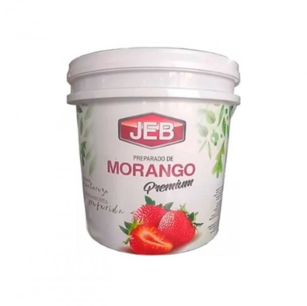 Polpa De Morango 1,1Kg - Jeb