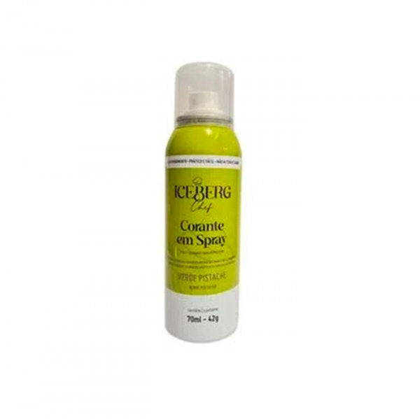 Corante em Spray Verde Pistache 42g - Iceberg Chef
