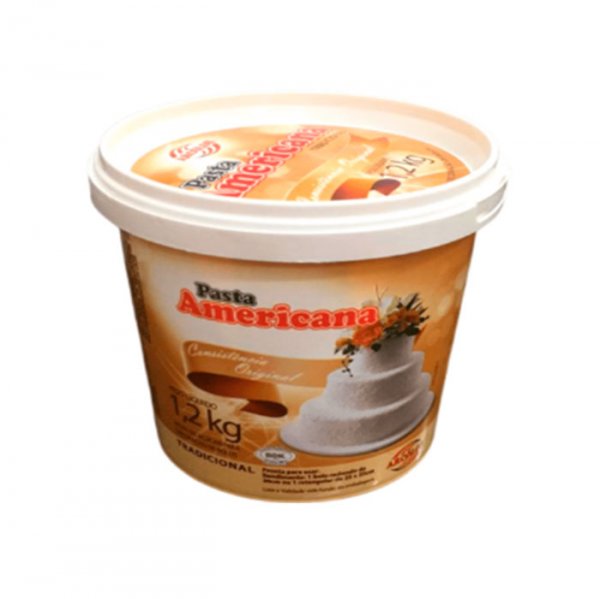 Pasta Americana Tradicional - 1,2Kg - Arcolor