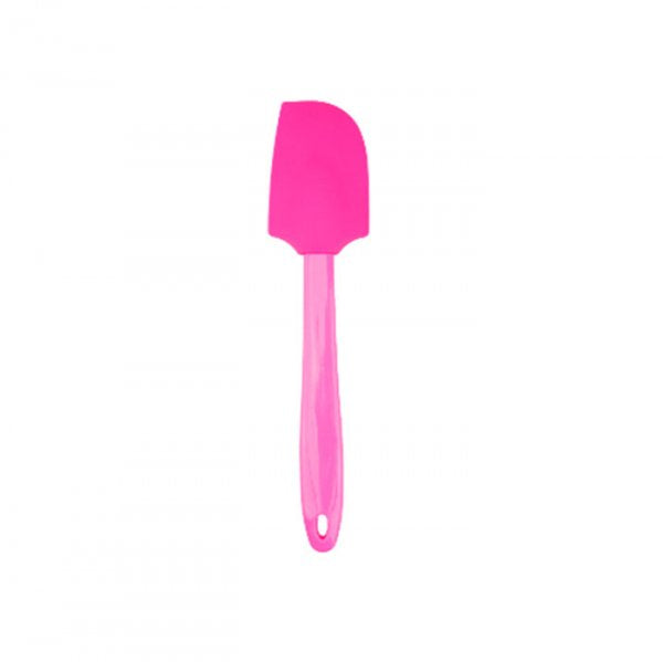 Espátula de Silicone Com Cabo de Plástico Rosa (Es2) - Prime Chef