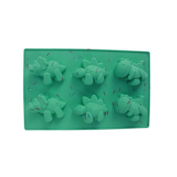 Forma De Silicone Bolinhos Dinossauro - Oikos