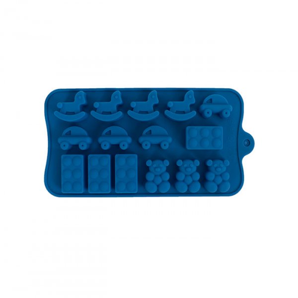 Molde De Silicone Para Chocolate Brinquedos - Oikos