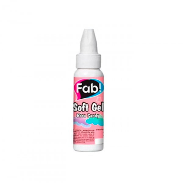 Corante Softgel Rosa Candy 25G - Fab!