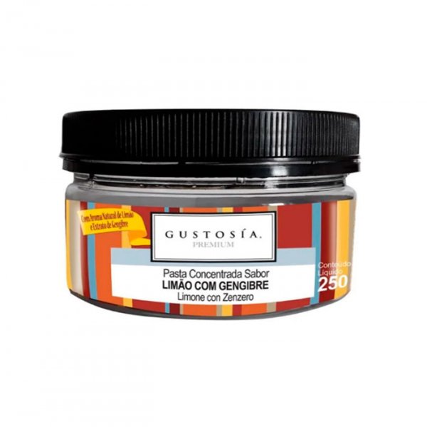 Pasta Gustosia De Limão Com Gengibre 250G - Mec3