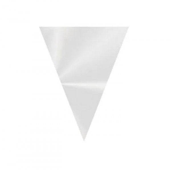 Cone Para Confeitos Incolor 17,5X29,5Cm (50Un) - Cromus