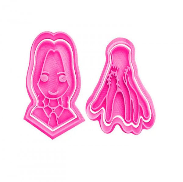 Kit Cortador E Carimbo Vandinha 3D - R.R. Oliveira