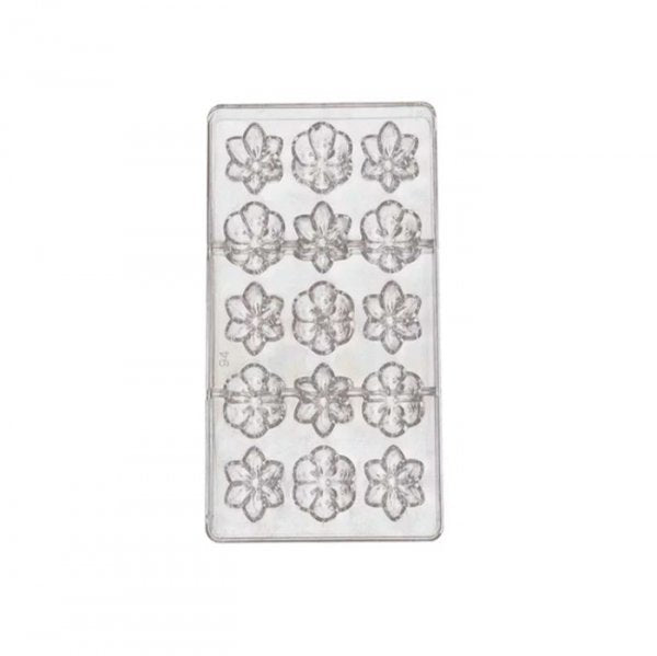 Forma Para Chocolate Flores Gmezn1234 - Primechef