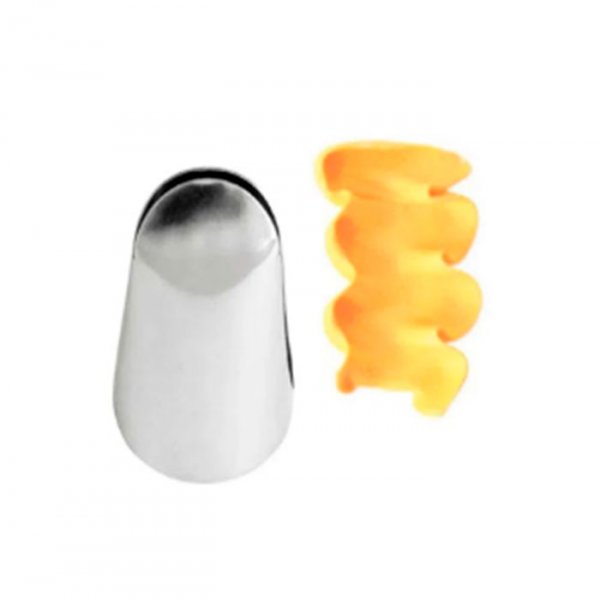 Bico De Confeitar Inox N°402 - Babado - Wilton