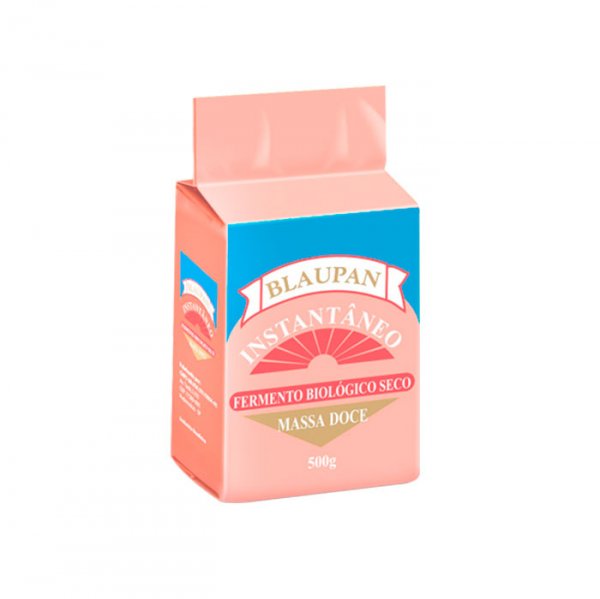 Fermento Instantâneo Massa Doce 500G - Blaupan