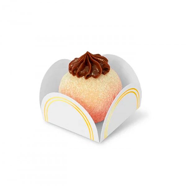 Forminha 4 Petalas Branca Linha (50Un) - Sulformas