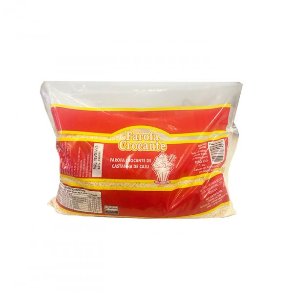 Farofa Doce Crocante De Castanha De Caju 1 Kg - Ingredient