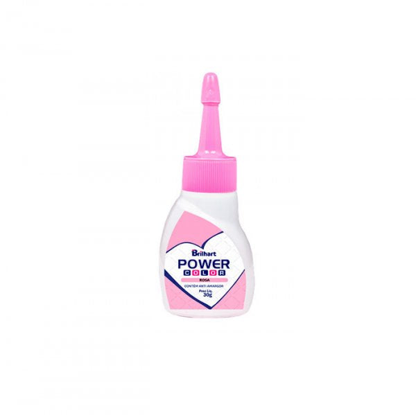 Corante em Gel Power Color Rosa 30G - Brilhart