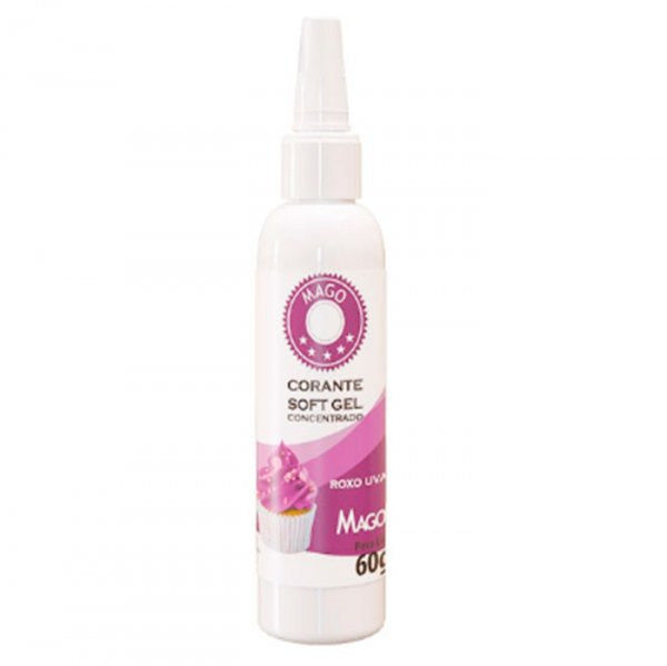 Corante Soft Gel 60G Roxo Uva - Mago