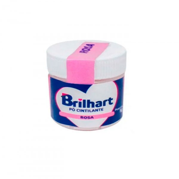Pó Cintilante Rosa - Brilhart