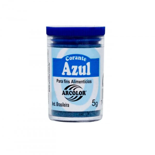 Corante Em Pó Azul 5G - Arcolor