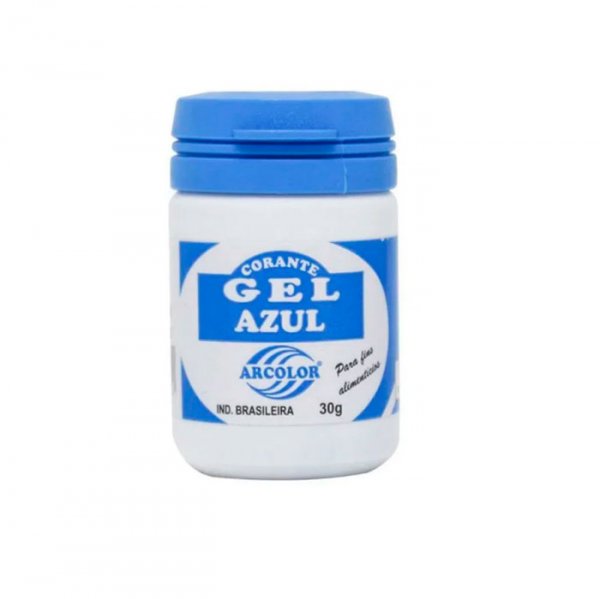 Corante Em Gel Azul 30G - Arcolor