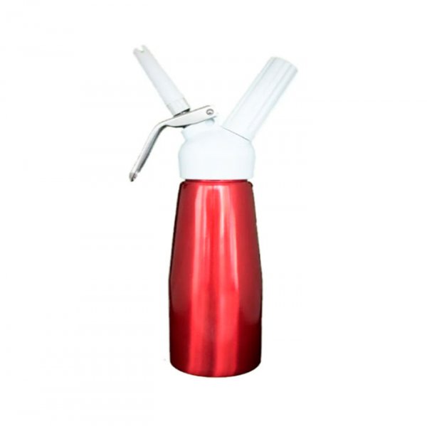 Garrafa para Chantilly 'Kitchen Whip' - Vermelha - 500Ml - Best Whip