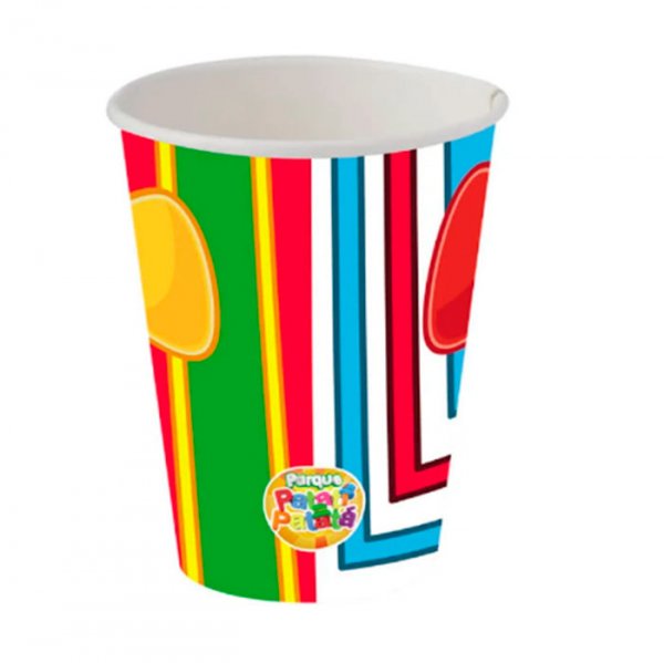 Copo De Papel 200Ml Patati Patata (C/8Un) - Festcolor