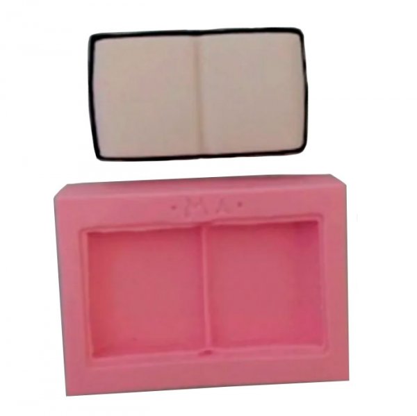 Molde Em Silicone Livro - Marcela Arteira