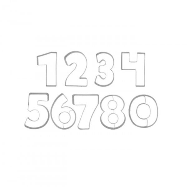 Kit Cortador Numeros P - R.R Oliveira