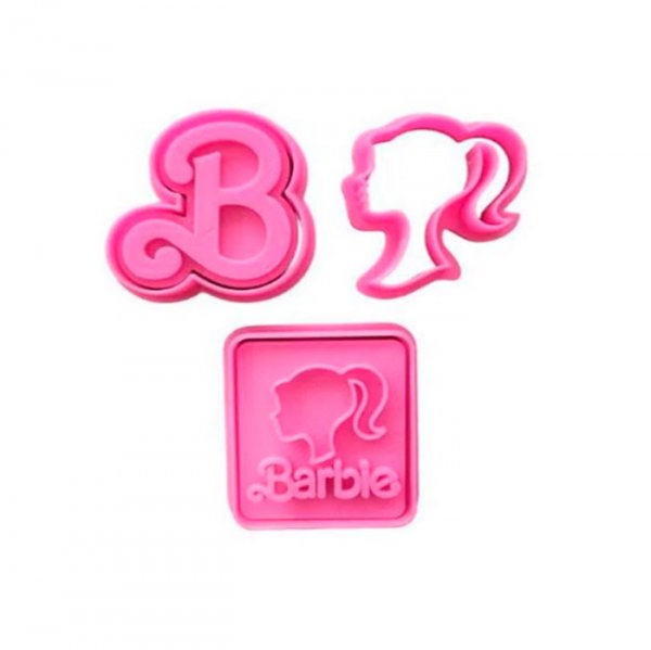 Kit Cortador + Carimbo Boneca 3D - R.R Oliveira