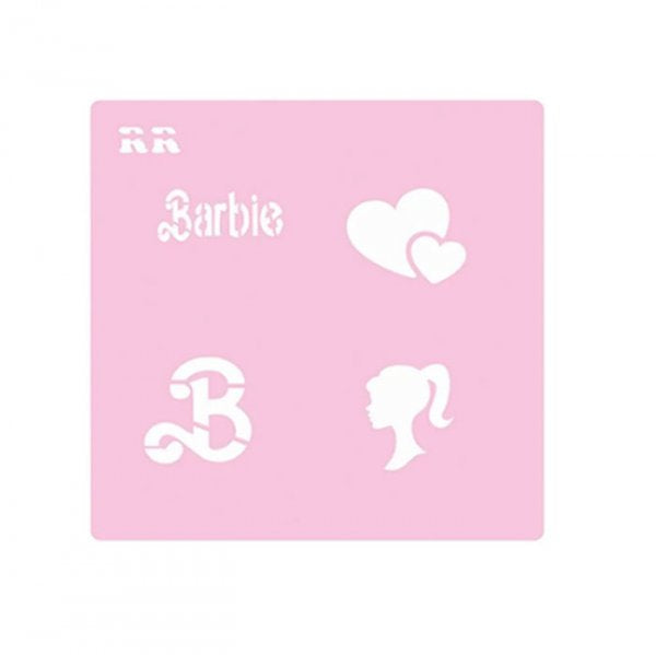 Stencil Pao De Mel / Macaron Boneca Barbie - R.R Oliveira