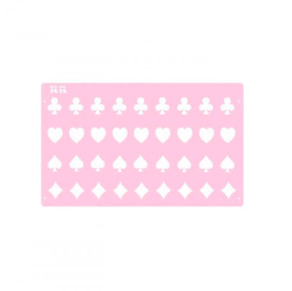 Stencil Bolo Naipe De Cartas - R.R Oliveira