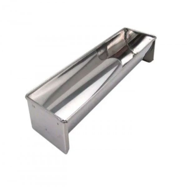 Calha Para Espumone Redonda Em Inox (32X8,7X 5,0Cm) - Doupan