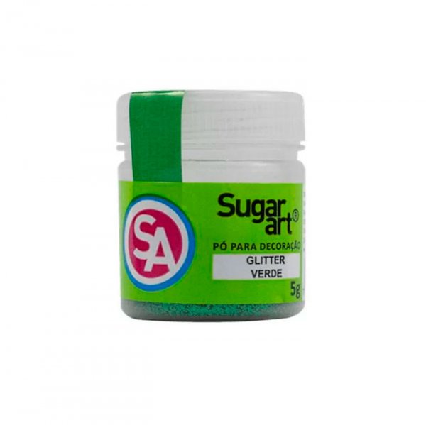 Glitter Verde 5G - Sugar Art
