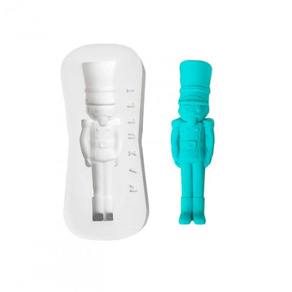 Molde De Silicone Natal Soldadinho De Chumpo M 137 - Mazulli