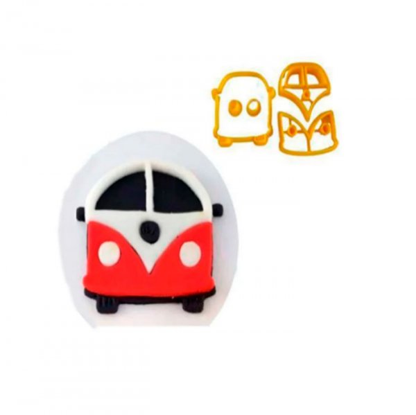 Cortador 3D Kombi - 3 Pçs - Cia Do Molde