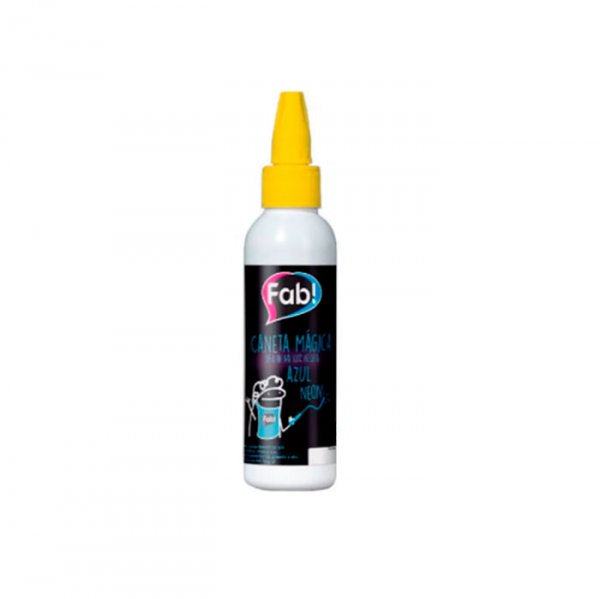 Caneta Magica Azul Neon 60Gr - Fab