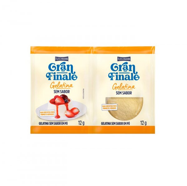 Gelatina Sem Sabor 24G - Fleischmann