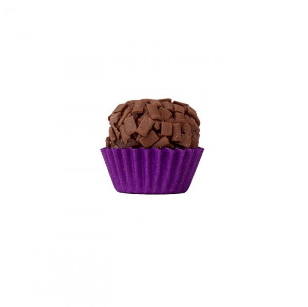 Forminha De Papel Roxa Lisa N.04 (100Un) - Mago