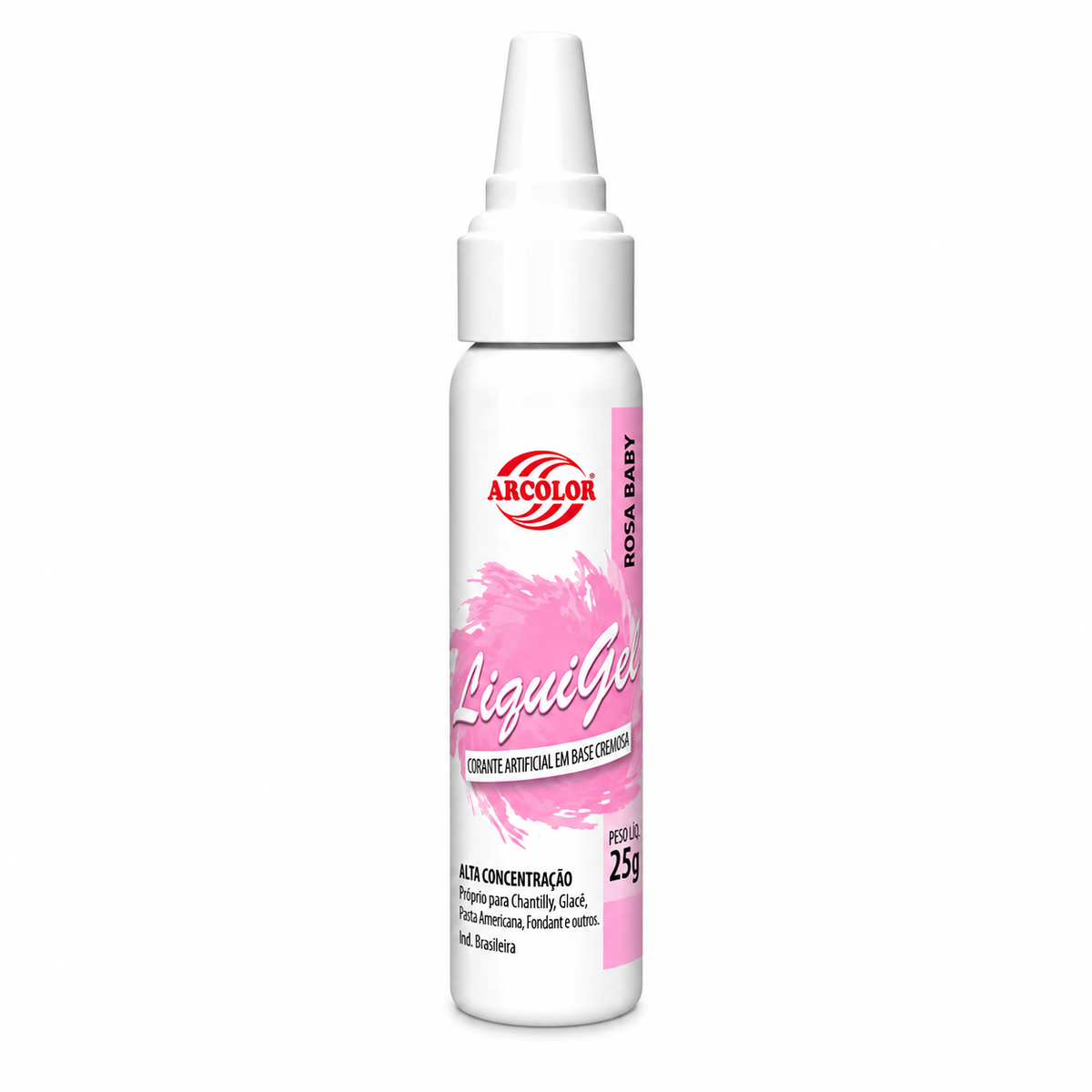 Corante Liquigel Rosa Baby - 25g - Arcolor