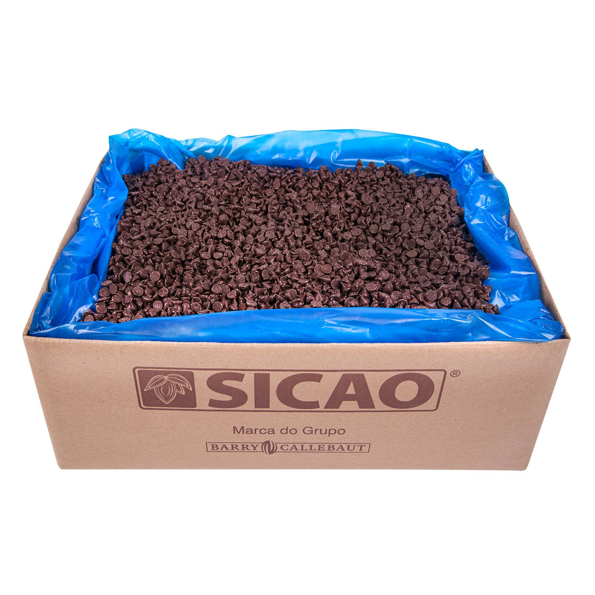 Chips de Chocolate Meio Amargo - 10Kg - Sicao