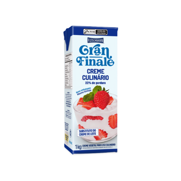Creme Culinário 1kg - Gran Finale