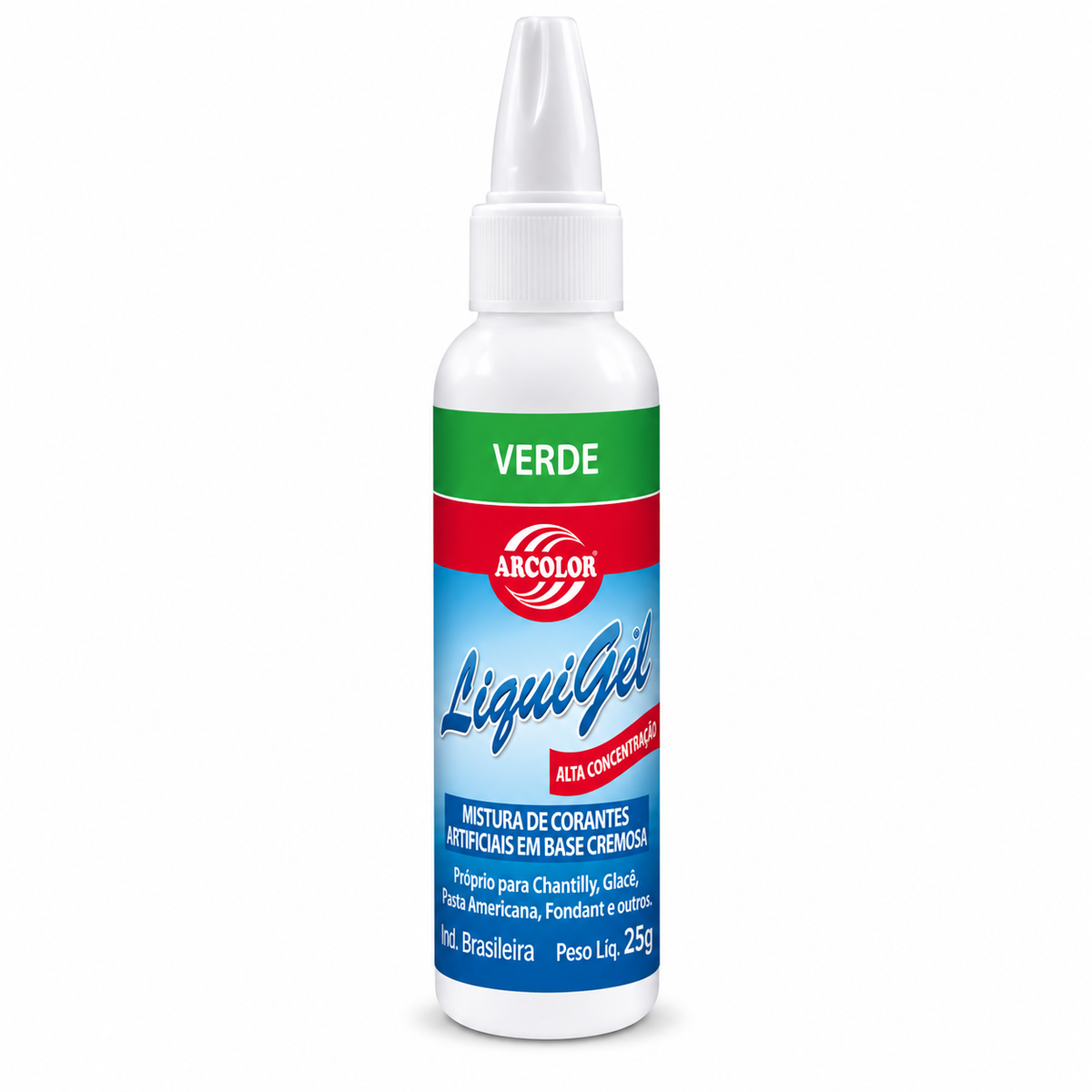 Corante Liquigel Verde - 25g - Arcolor