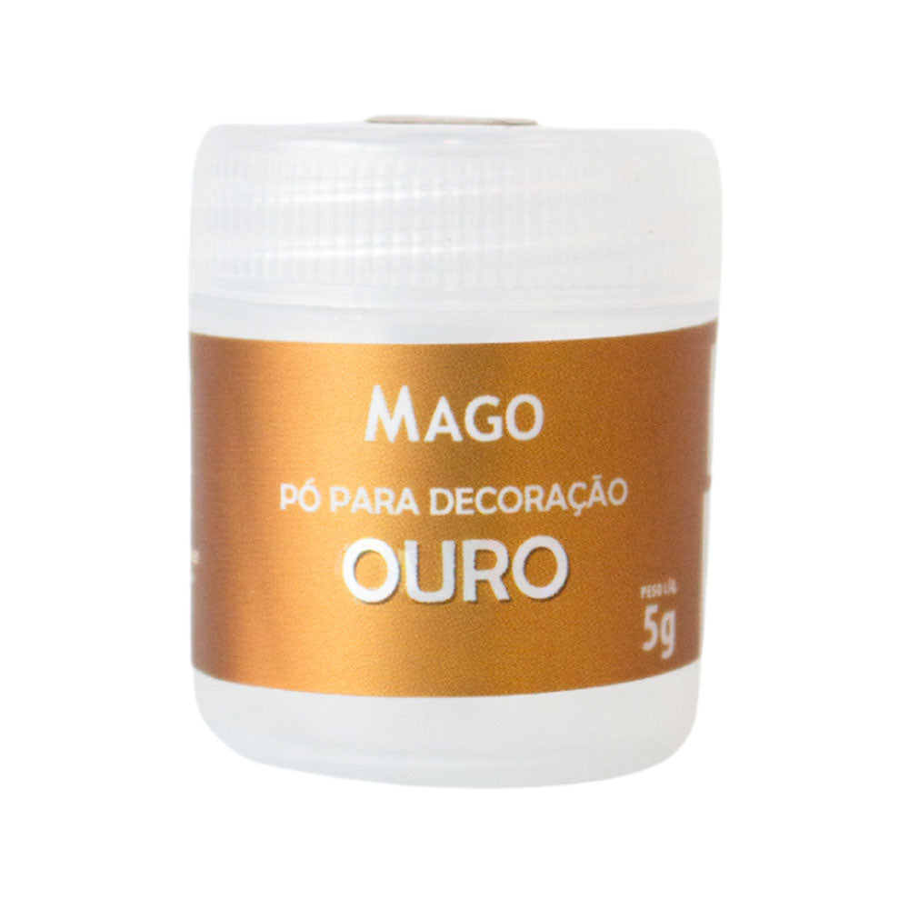 Pó Para Decoração Ouro 5G - Mago