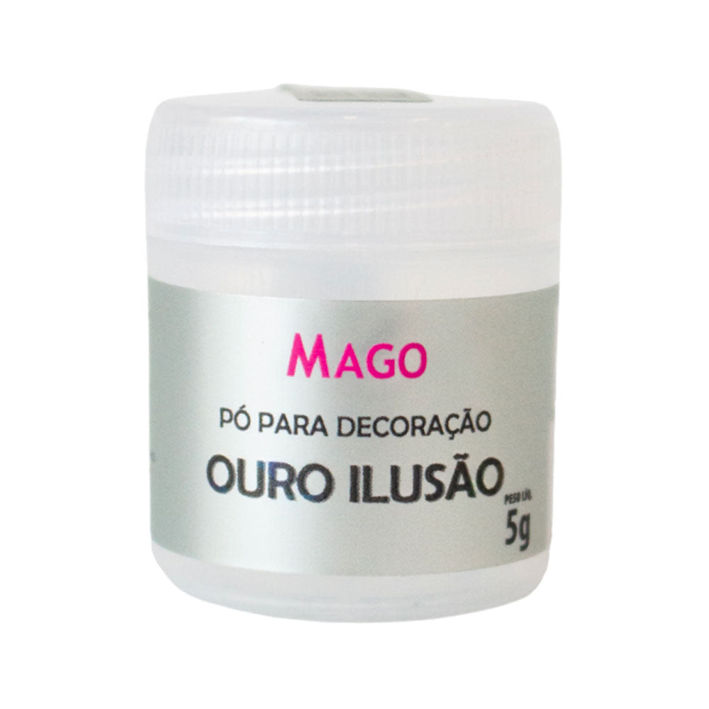 Pó Para Decoração Ouro Ilusão 5G - Mago