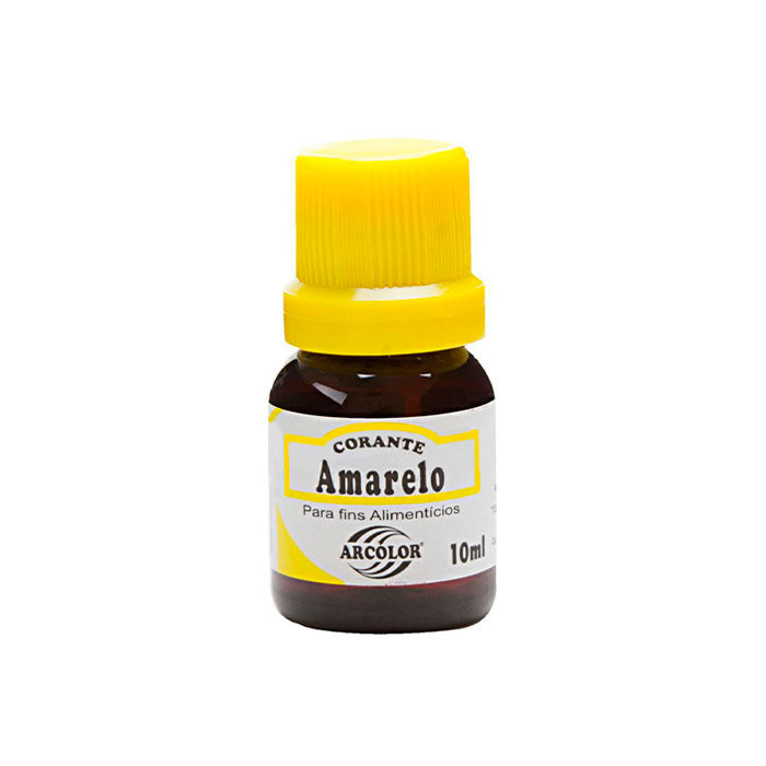 Corante Liq.10Ml Amarelo - Arcolor